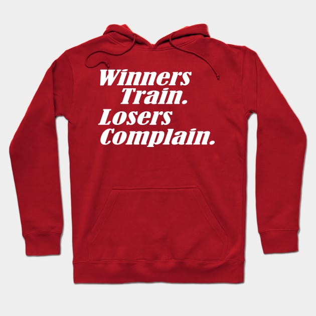 Winners Train Hoodie by Brobocop